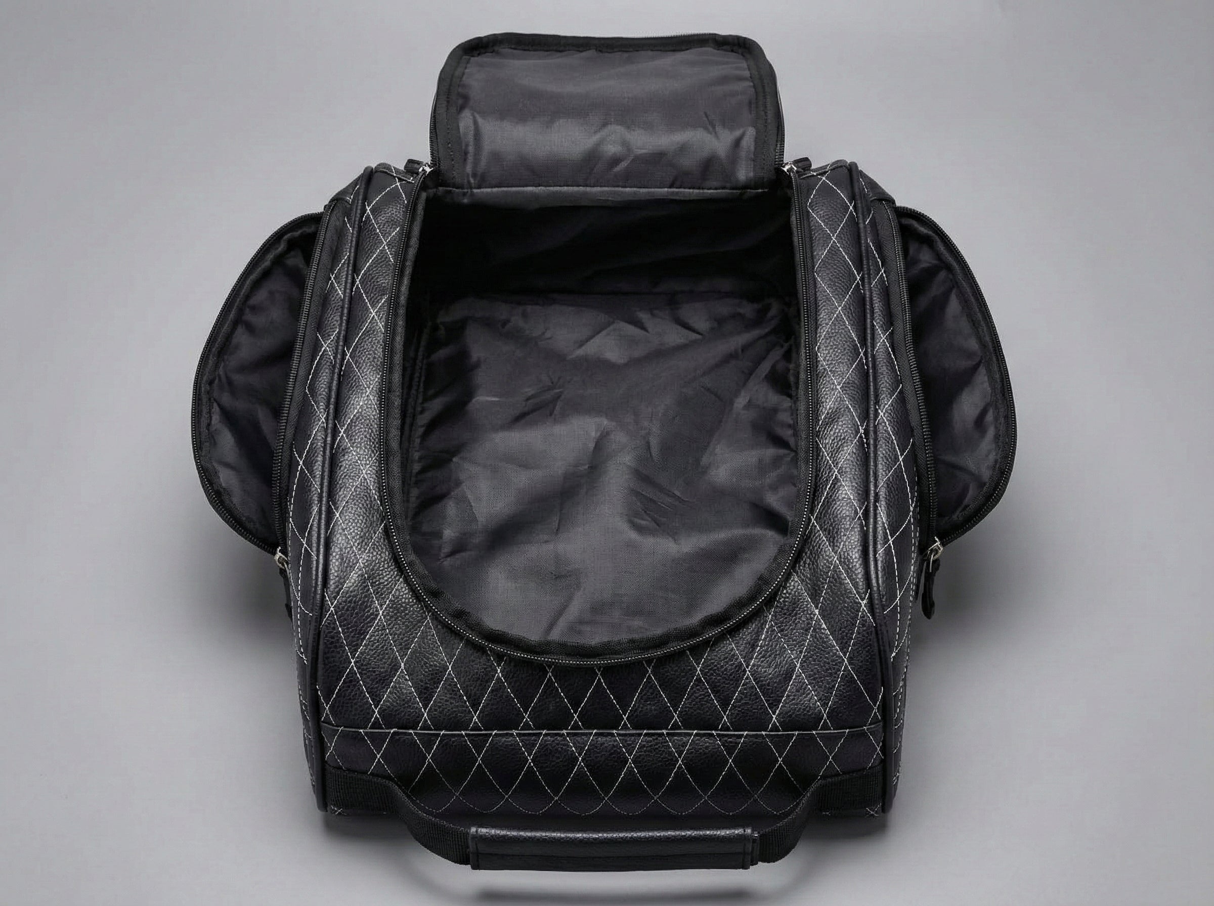 Premium Golf Shoe Bag – Vented Leather Shoe Storage