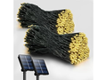 Solar String Lights - 200 LED - 2 Pack - Warm White