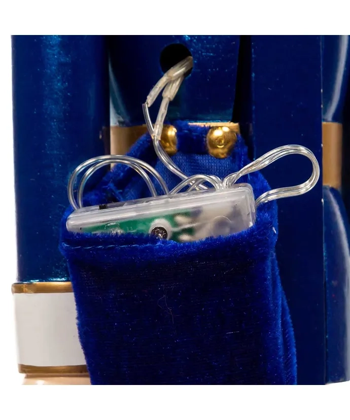 Lighted King Nutcracker – 24 Inches Tall