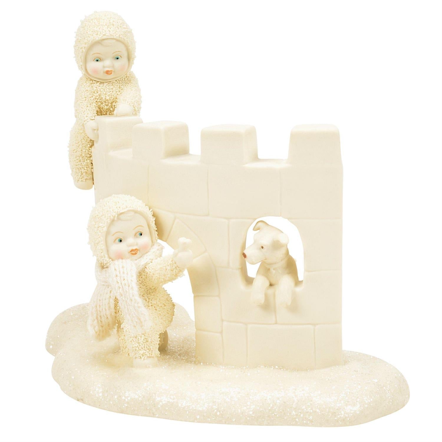 Let's Build a Snowfort Snowbabies Figurine
