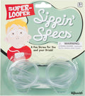 Sippin Specs A Fun Straw For Your Drink