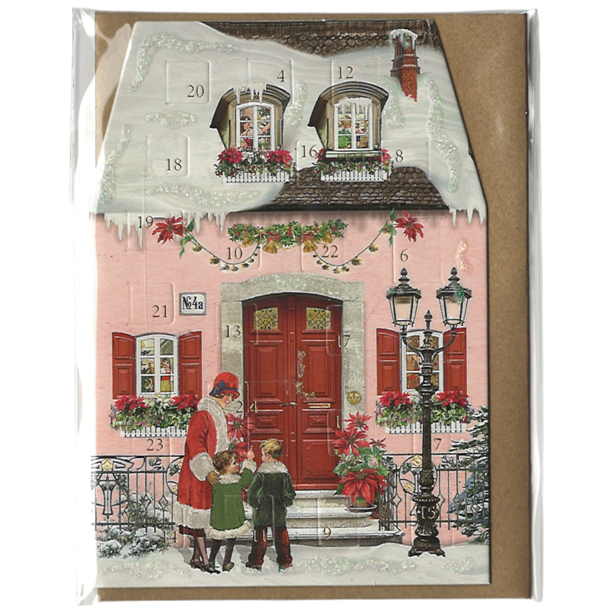 Miniature Advent Card - An Evening Stroll