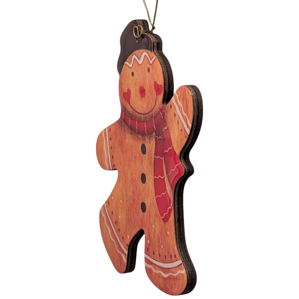 Dapper Gingerbread Gentleman With a Heart Full of Love