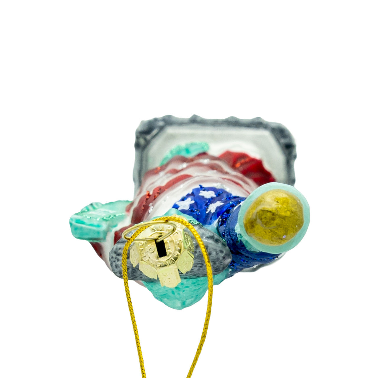 The America 250th Statue of Liberty Glass Ornament