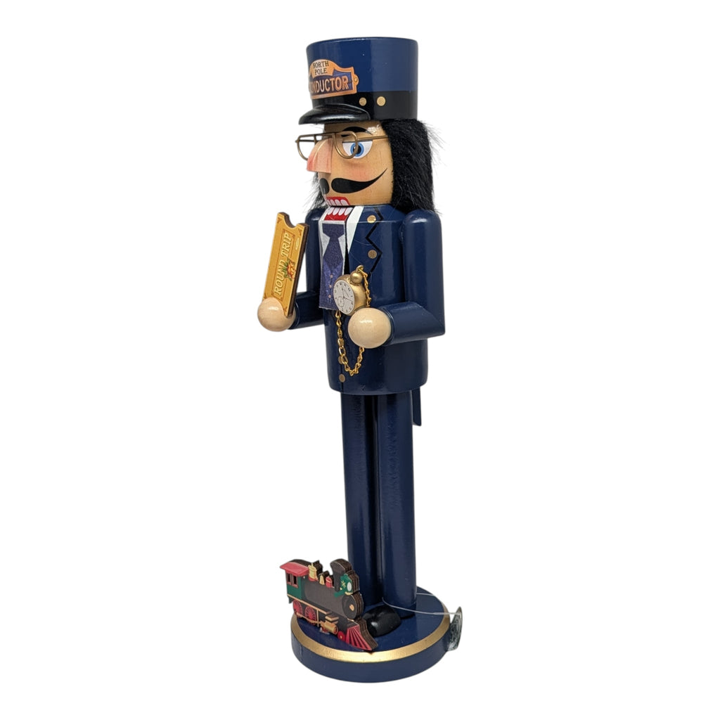 North Pole Conductor Nutcracker