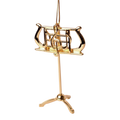 Music Stand Ornament - Gold - 3.5 Inch