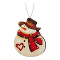 Beloved Snowman Heart Ornament