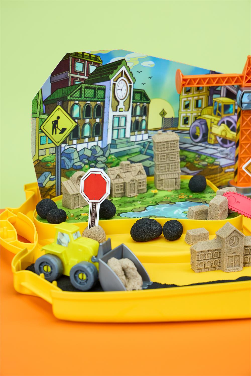 Kinetic Sand Construction Zone Playset
