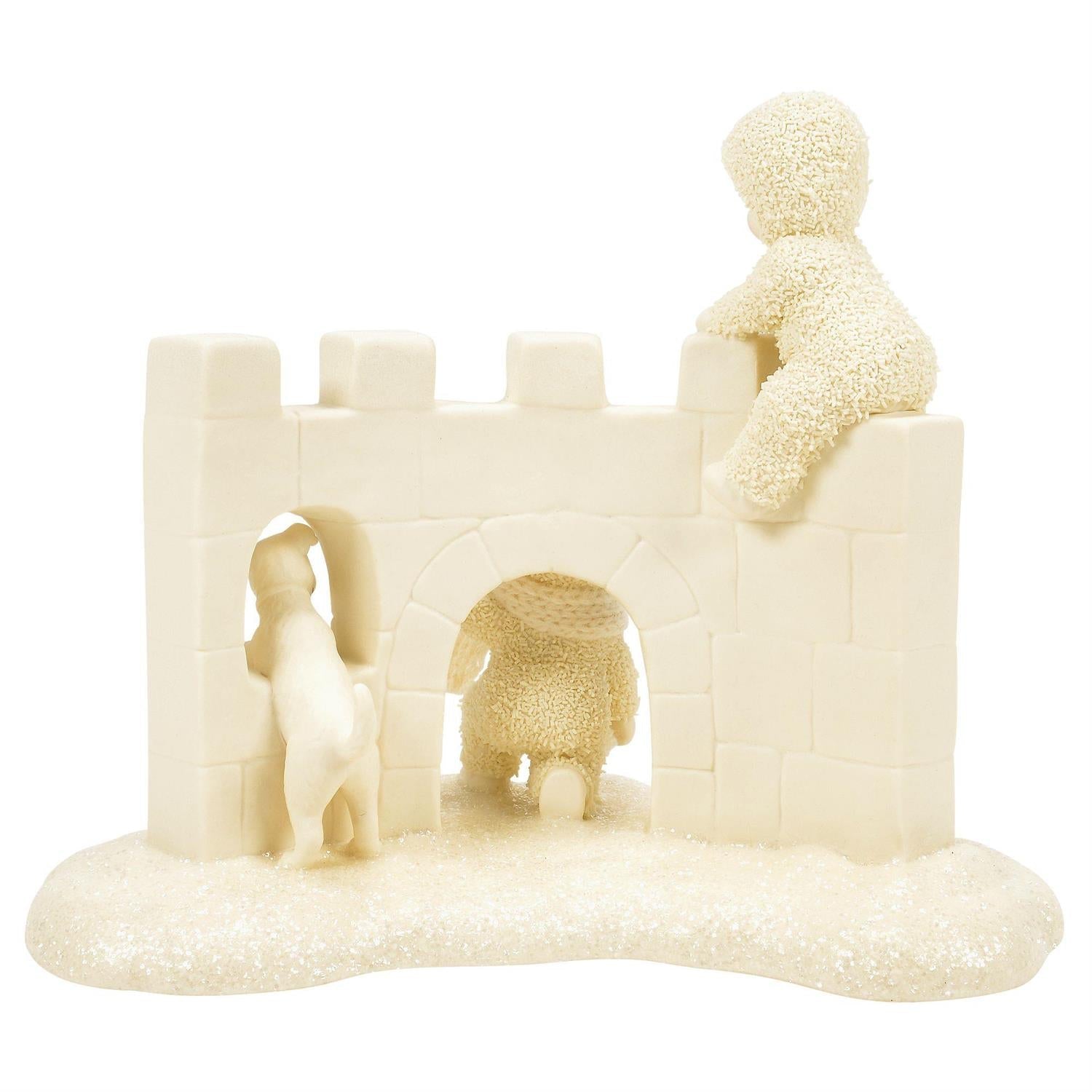 Let's Build a Snowfort Snowbabies Figurine