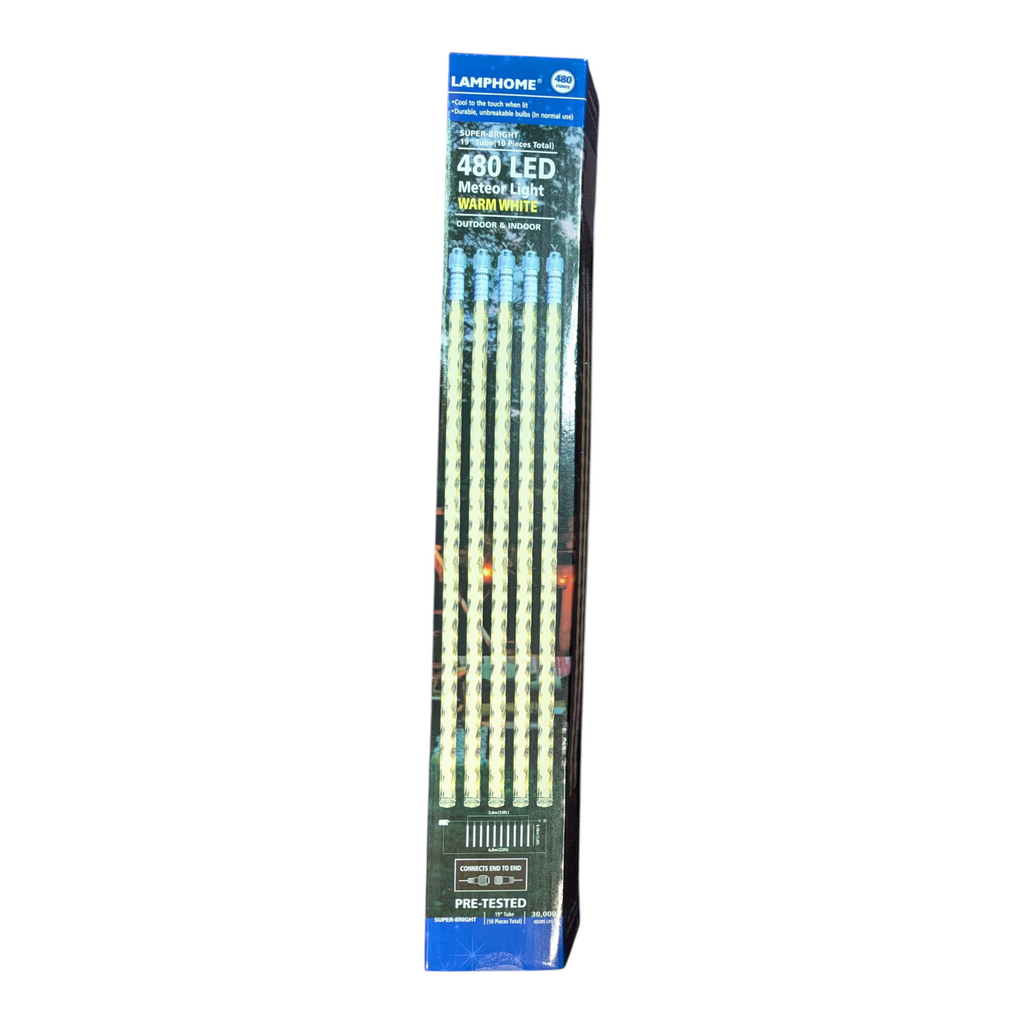 Meteor Lighting - 480 LED 10 Piece Set – Warm White