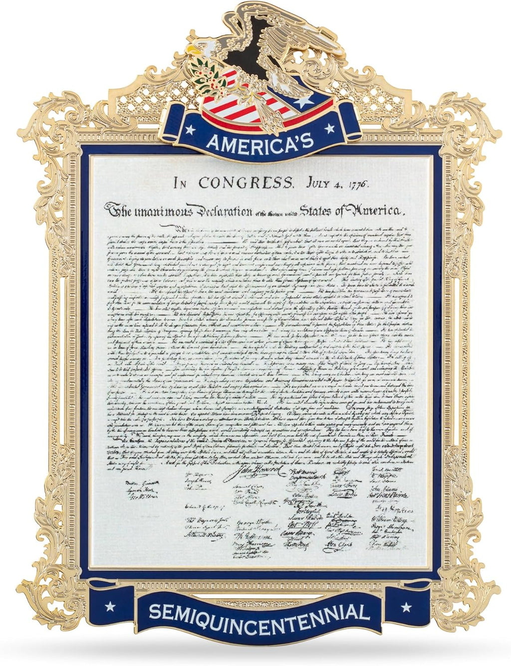 Official Commemorative Ornament of America’s 250th Anniversary - 2026 White House Christmas Collection