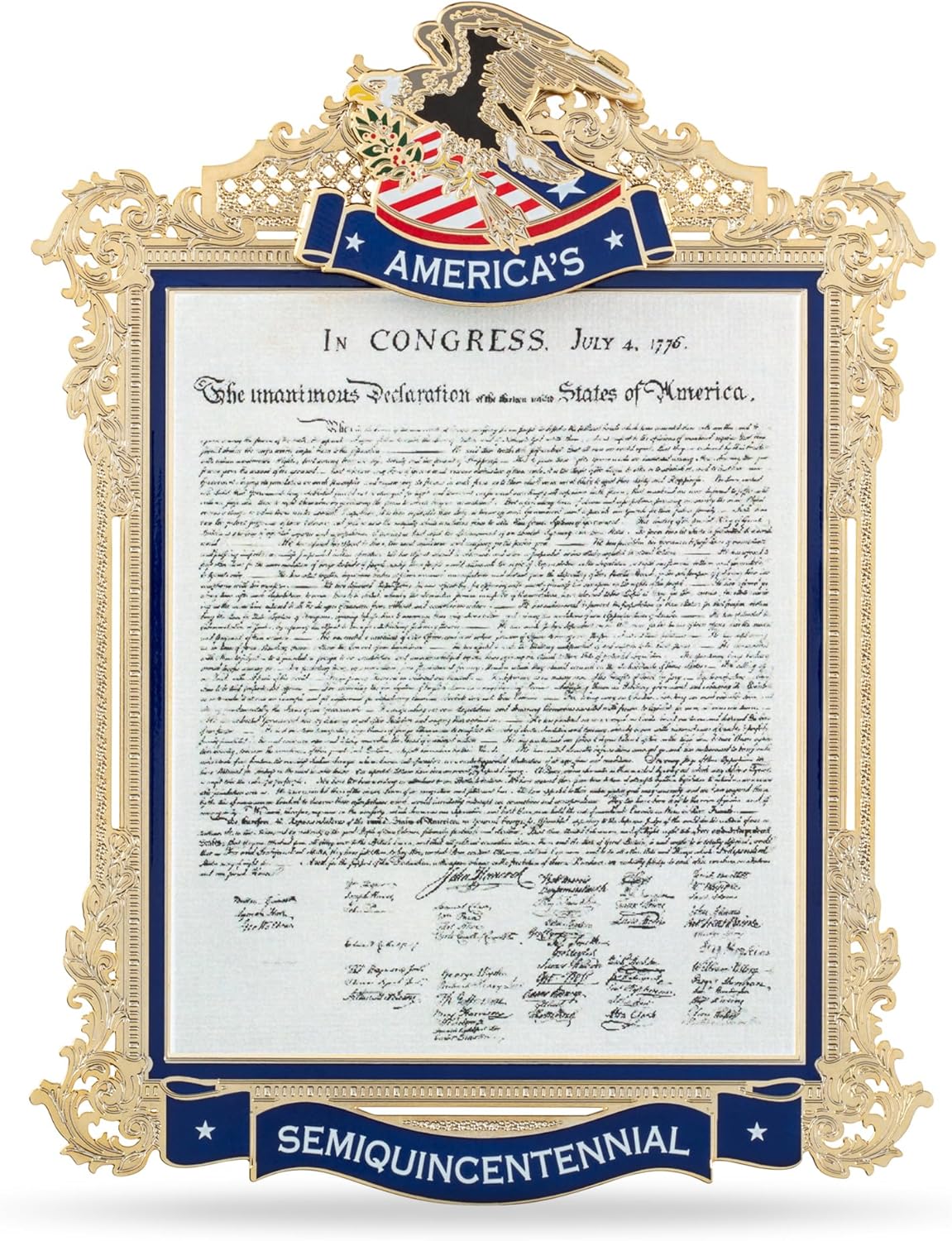 Official Commemorative Ornament of America’s 250th Anniversary - 2026 White House Christmas Collection