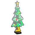 Infinity Lighted Holiday Tree – 33 Inch with Wood Base