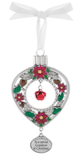 Jingle Bell Ornament - To a Special Grandson at Christmas
