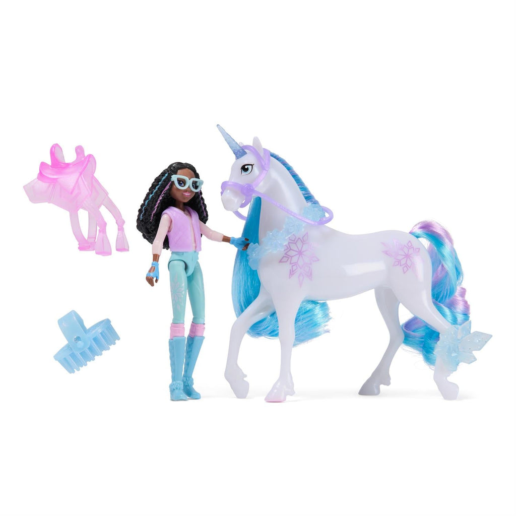 Unicorn Academy Power of Friendship-Themed Layla & Glacier Set
