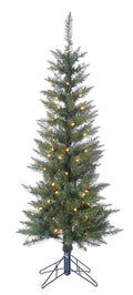 Column Tree - 5 Foot - 100 Clear Lights