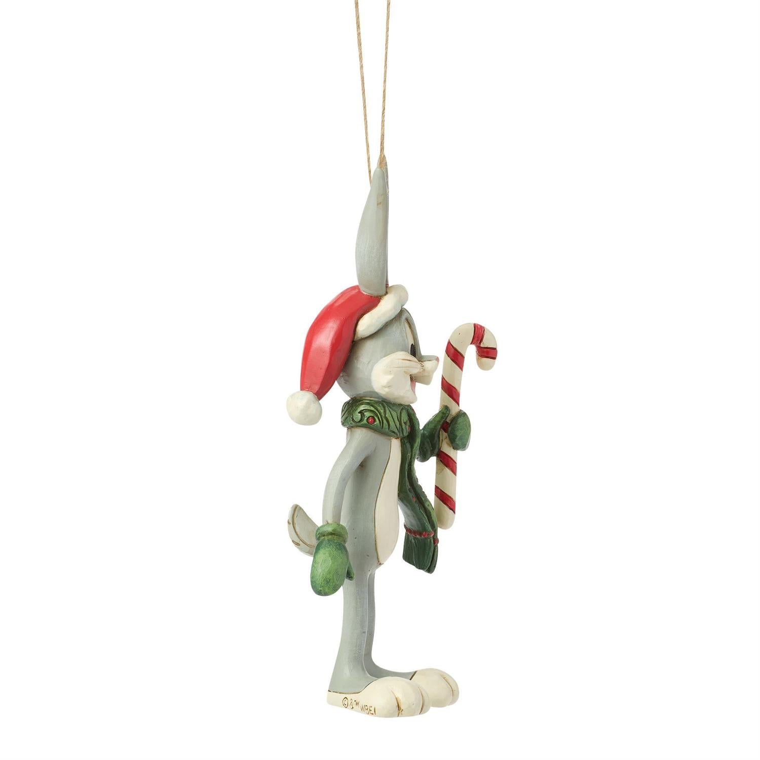 Bugs Bunny's Festive Carrot Quest Ornament