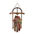 Wood Holiday Sleigh - 27 Inch - Natural