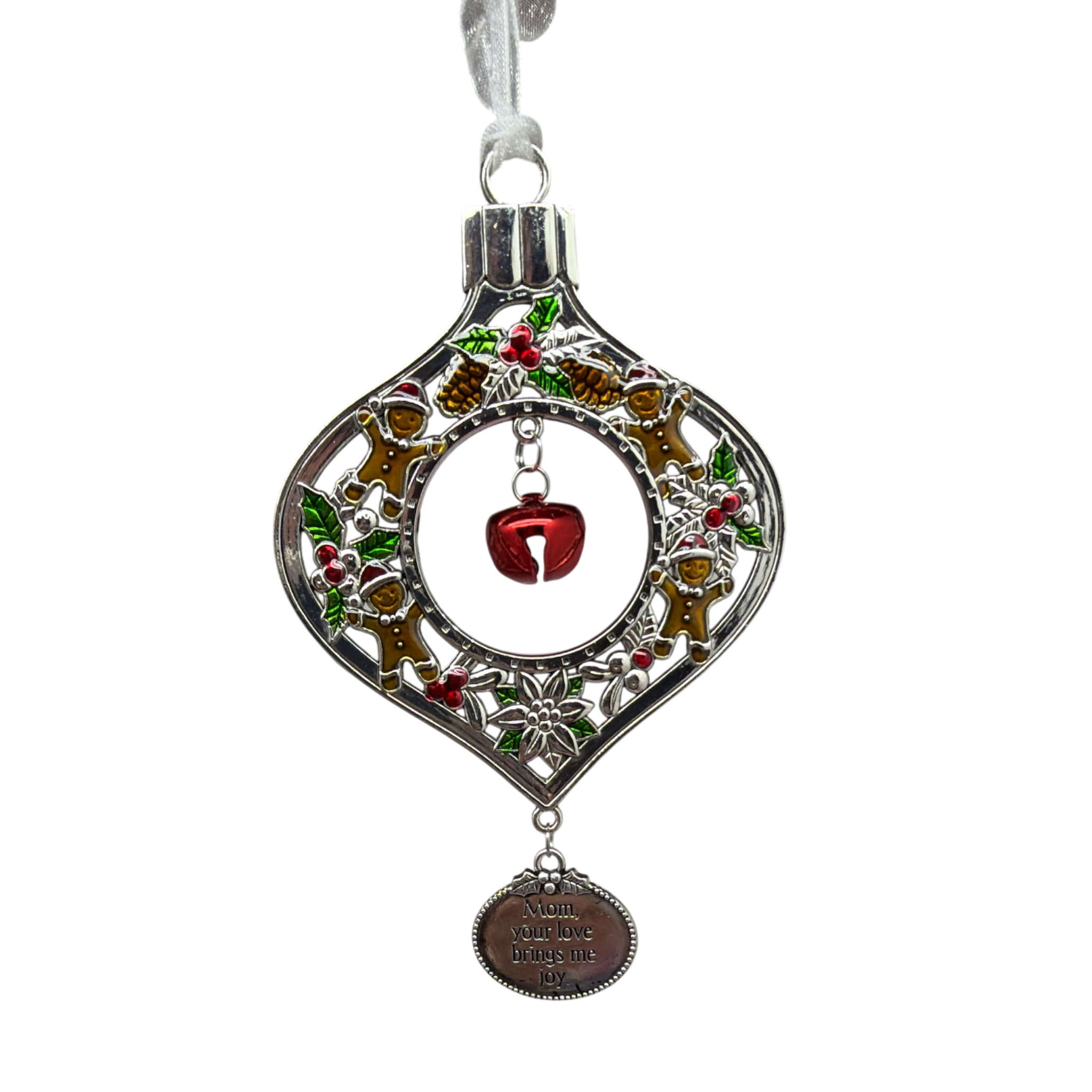Jingle Bell Ornament -Mom, Your Love Brings Me Joy