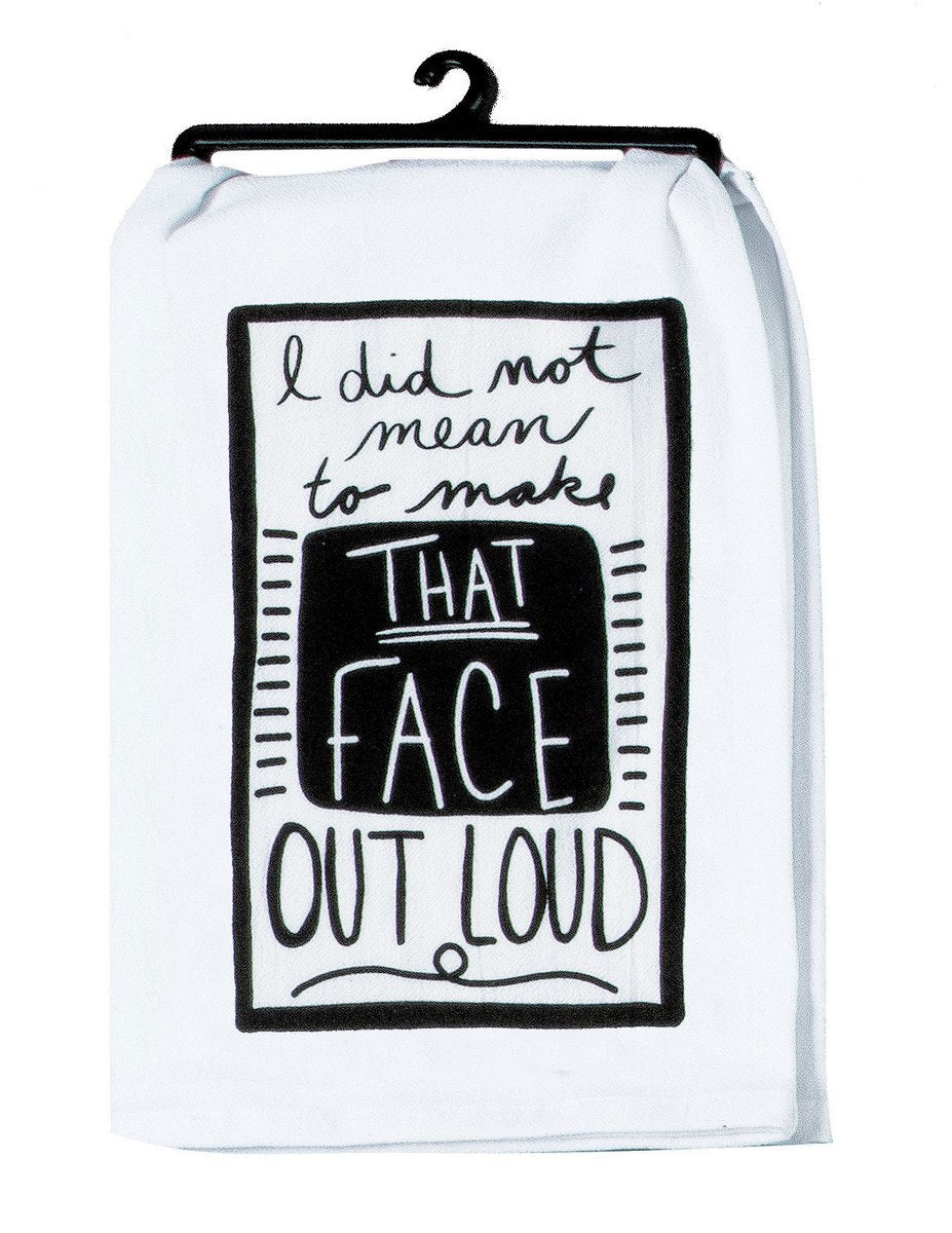 Snarkasms That Face: The Flour Sack Towel for Every Exasperated Baker