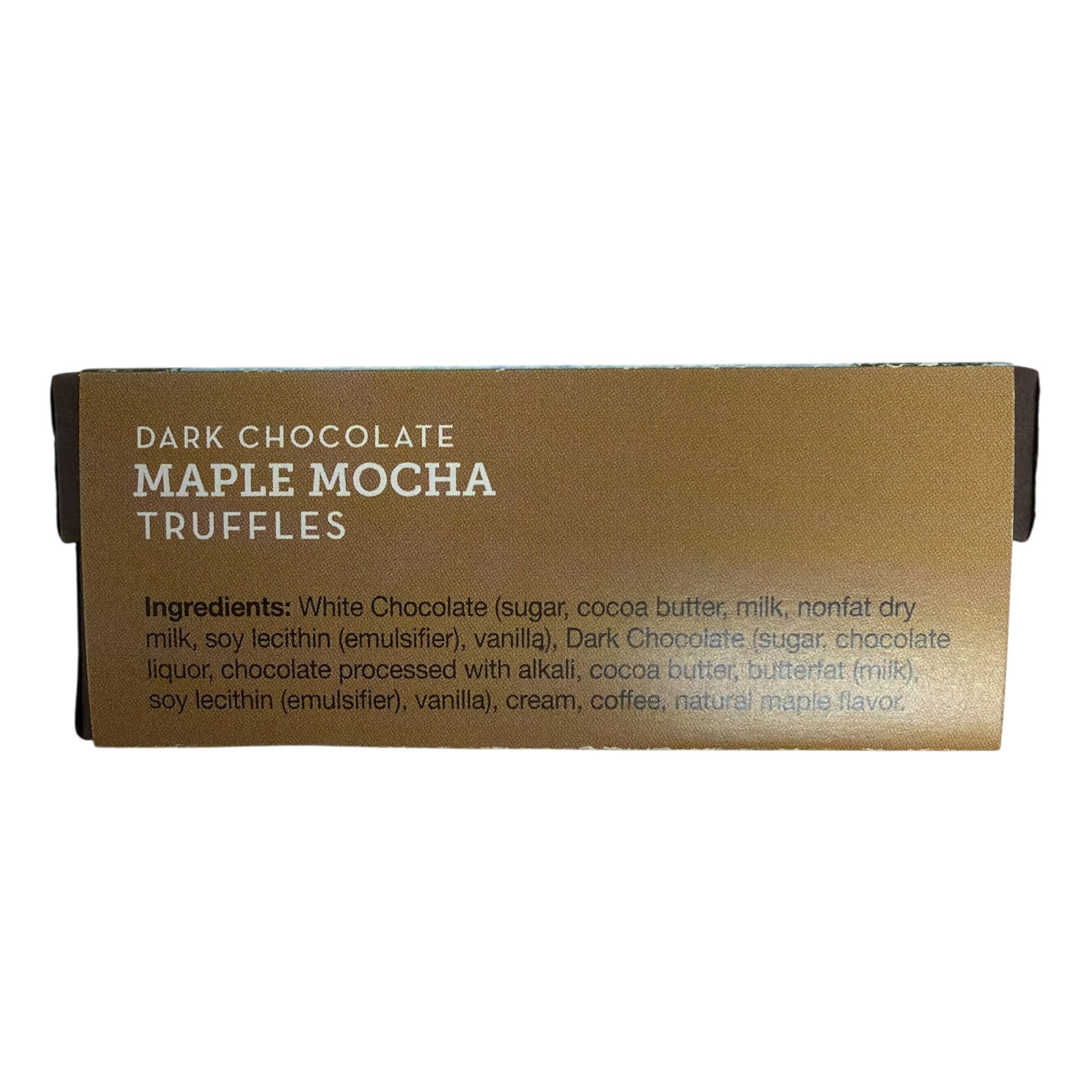Dark Chocolate Maple Mocha Truffles - 2 Piece
