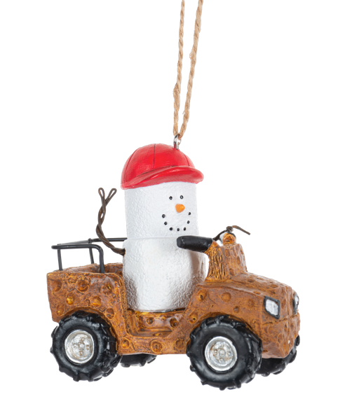 Smores ATV Ornament