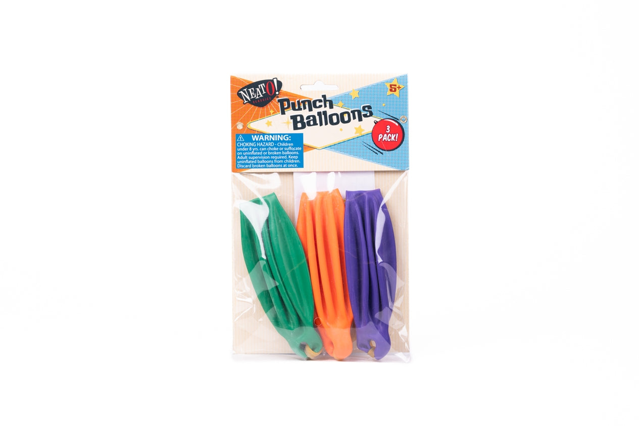 Punch Balloons Set of 3