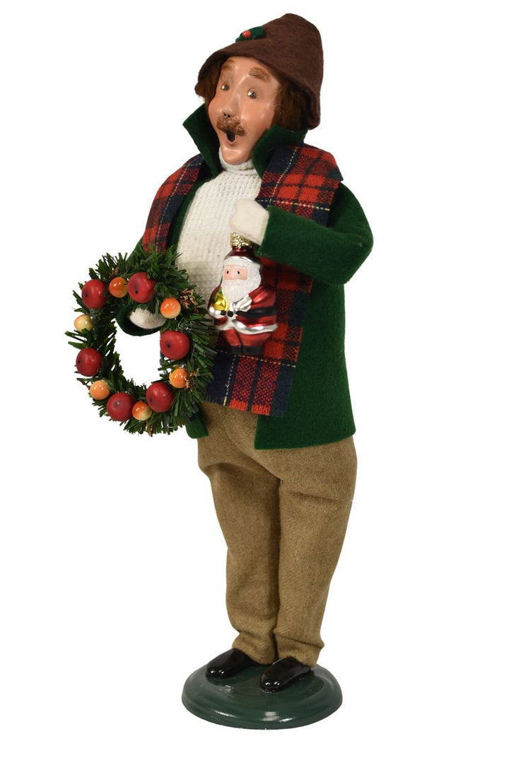 Ornament Family Man Caroler by Byers' Choice