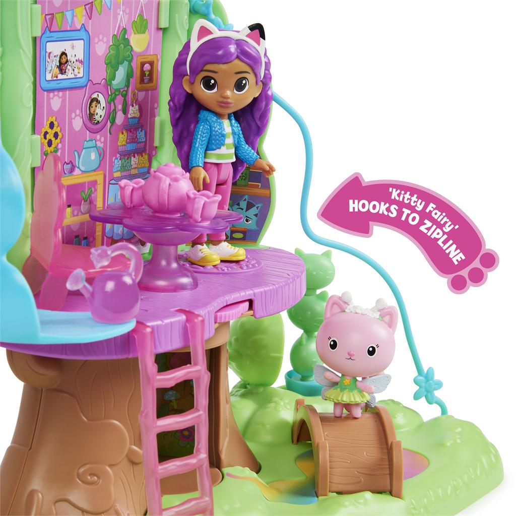 Gabby's Dollhouse Transforming Garden Tree House Playset