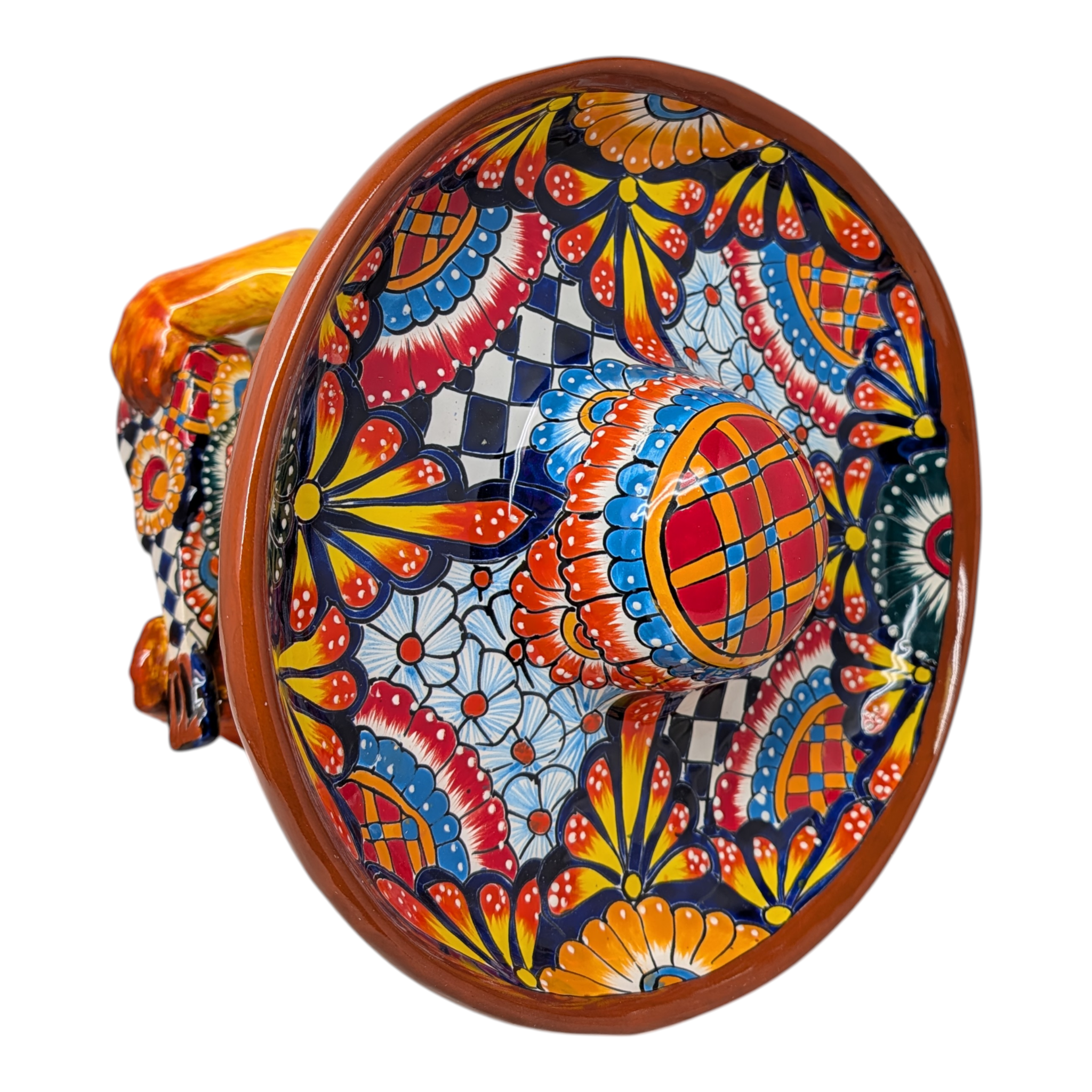 Day of the Dead Talavera Mariachi Pumpkin