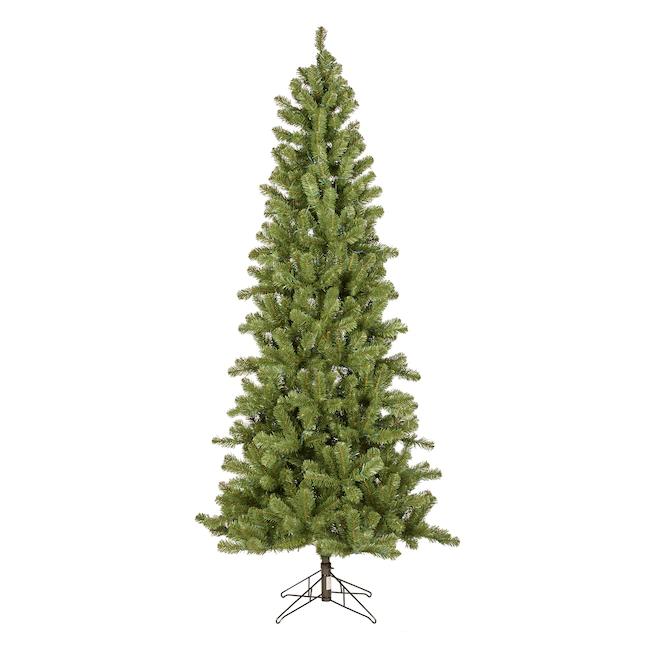 7.5-ft Monroe Spruce Pre-lit Slim Tree with Incandescent Lights