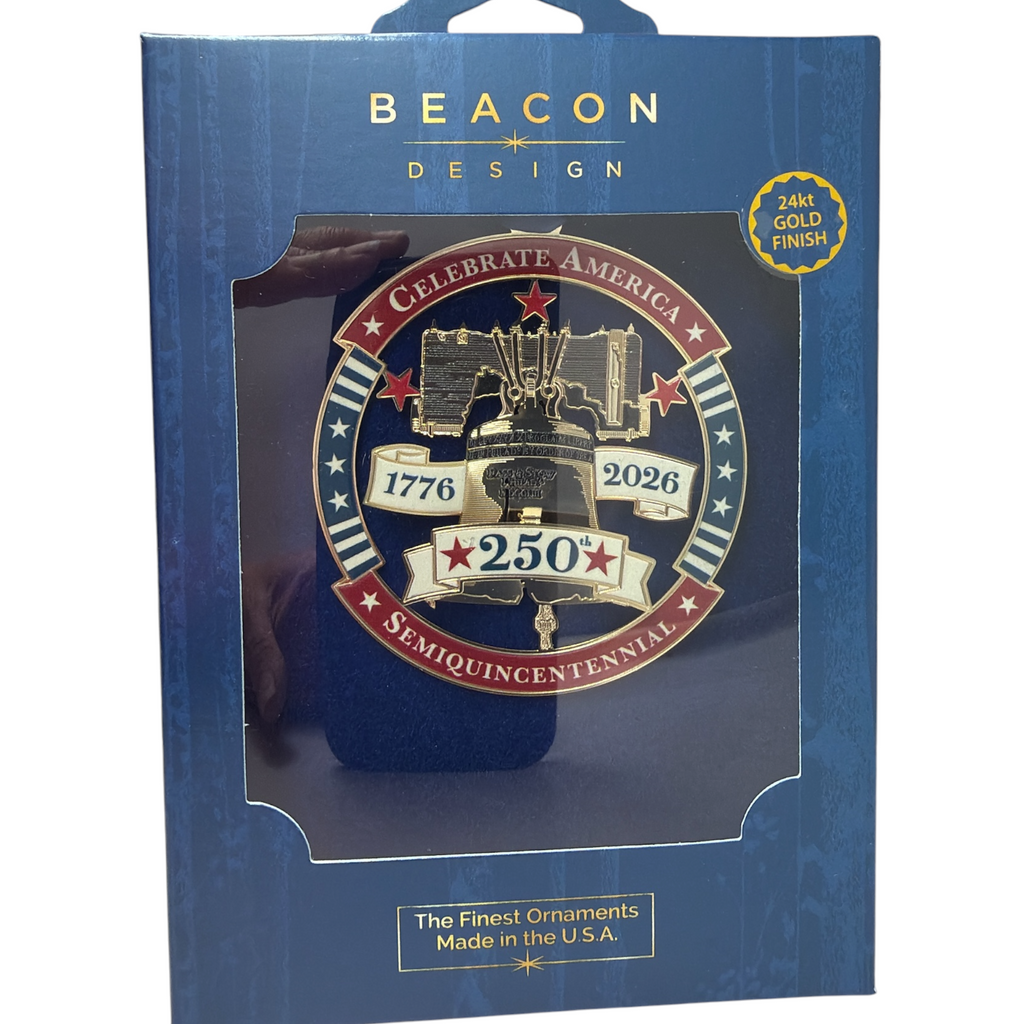 250 Years of Liberty Metal Ornament
