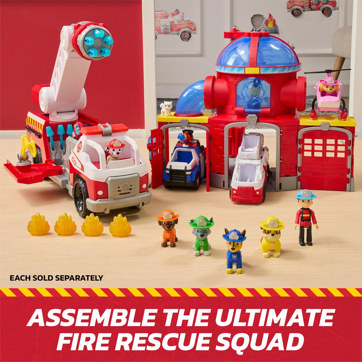 PAW Patrol Fire Rescue Command Center