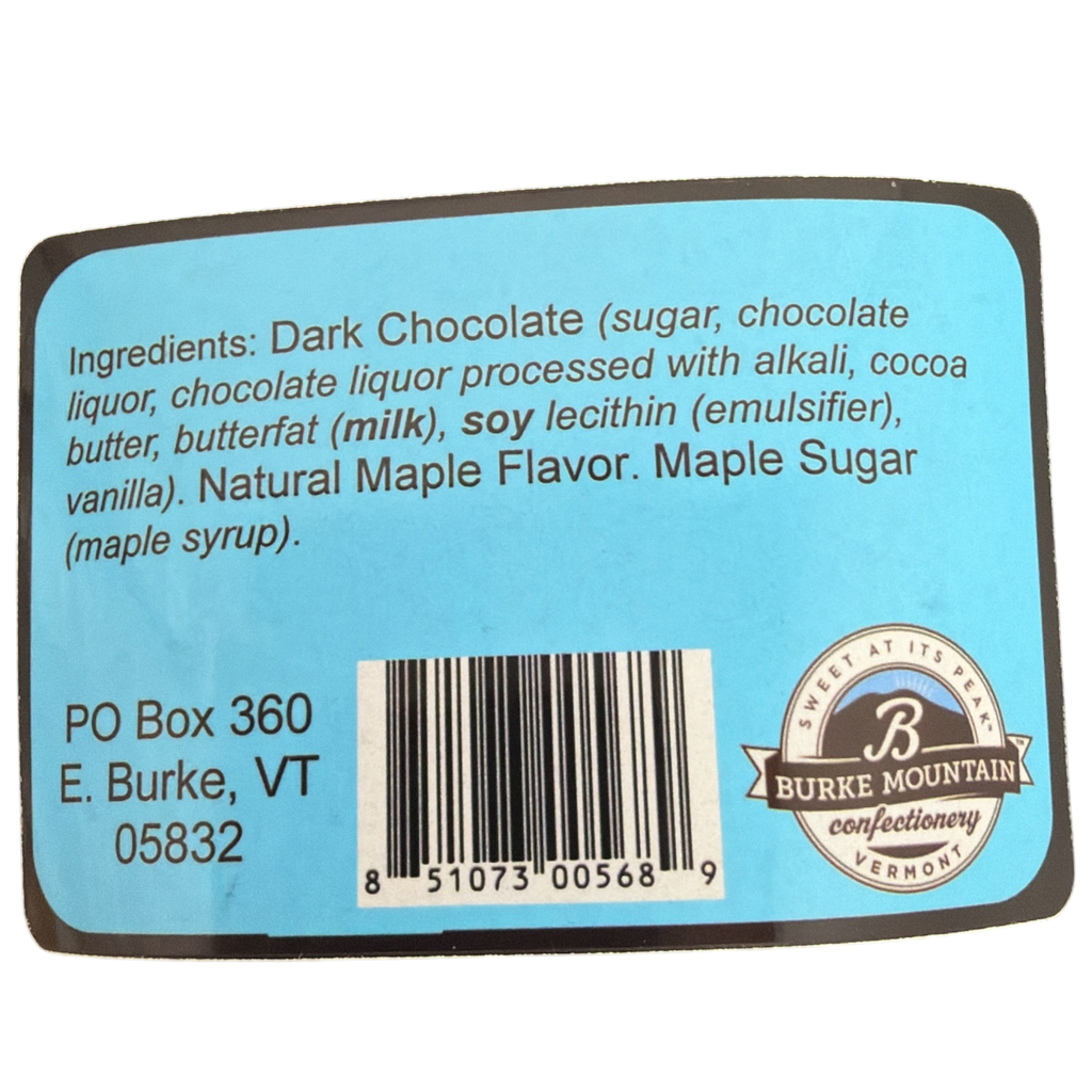 Burke Bark - Dark Chocolate Sweet Maple