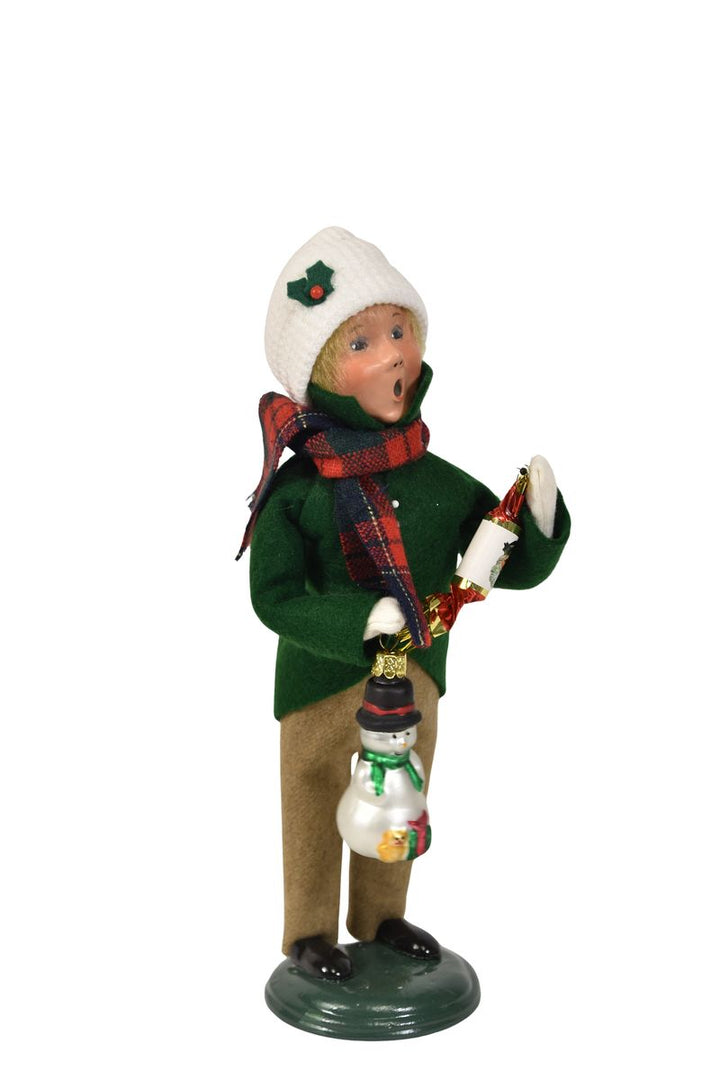Ornament Family Boy Caroler by Byers' Choice