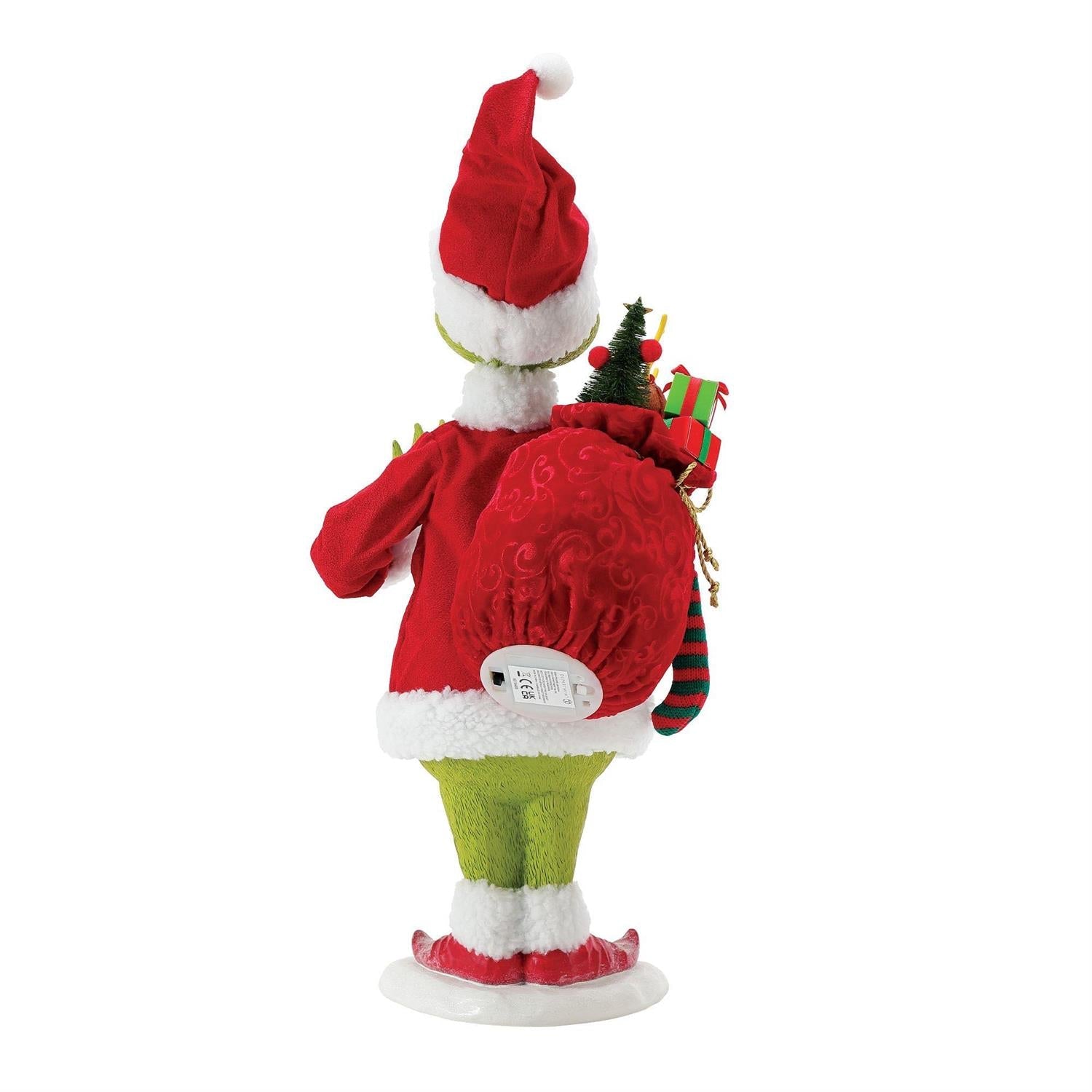 His Heart Grew - Grinch Figurine with Sound