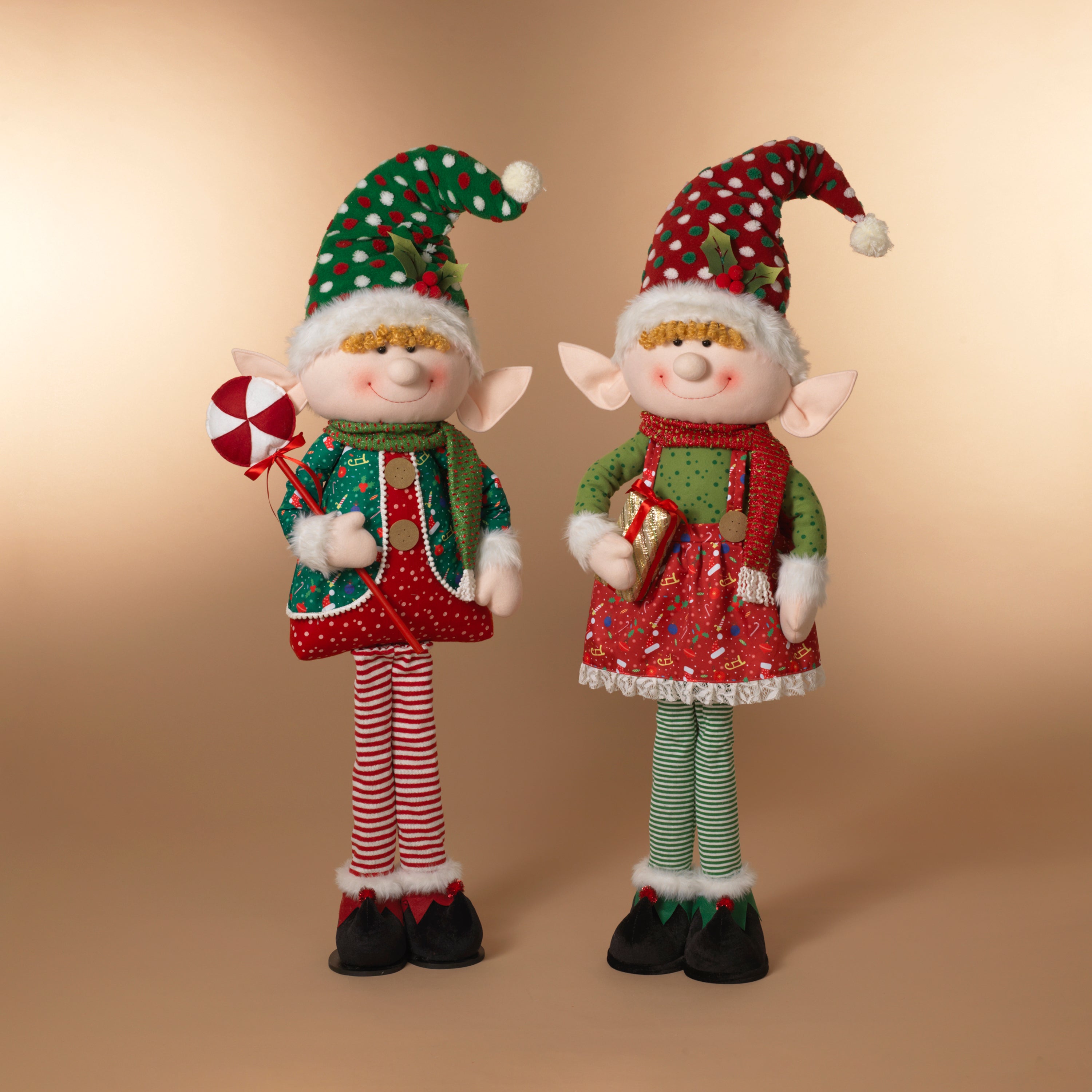 Jumbo Plush Standing Elf -