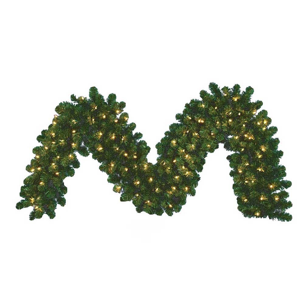 9'X14 inch Pre-Lit Vanderbilt Garland