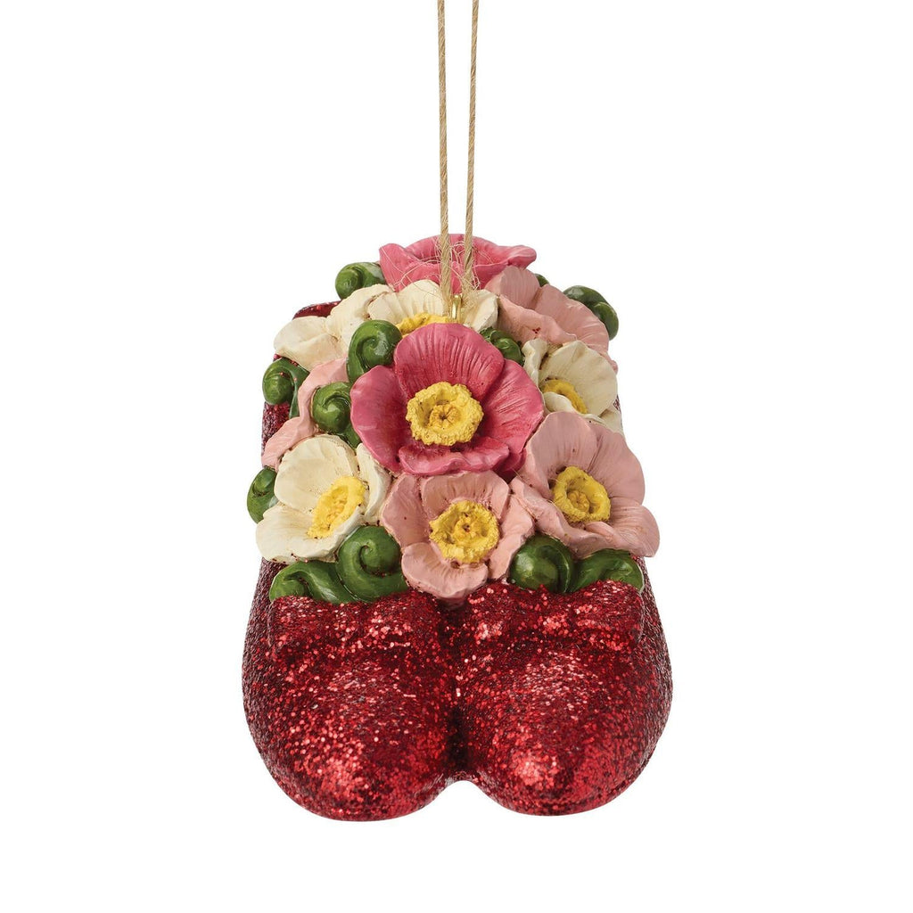 Dorothy's Ruby Slippers in Full Bloom - Ornament