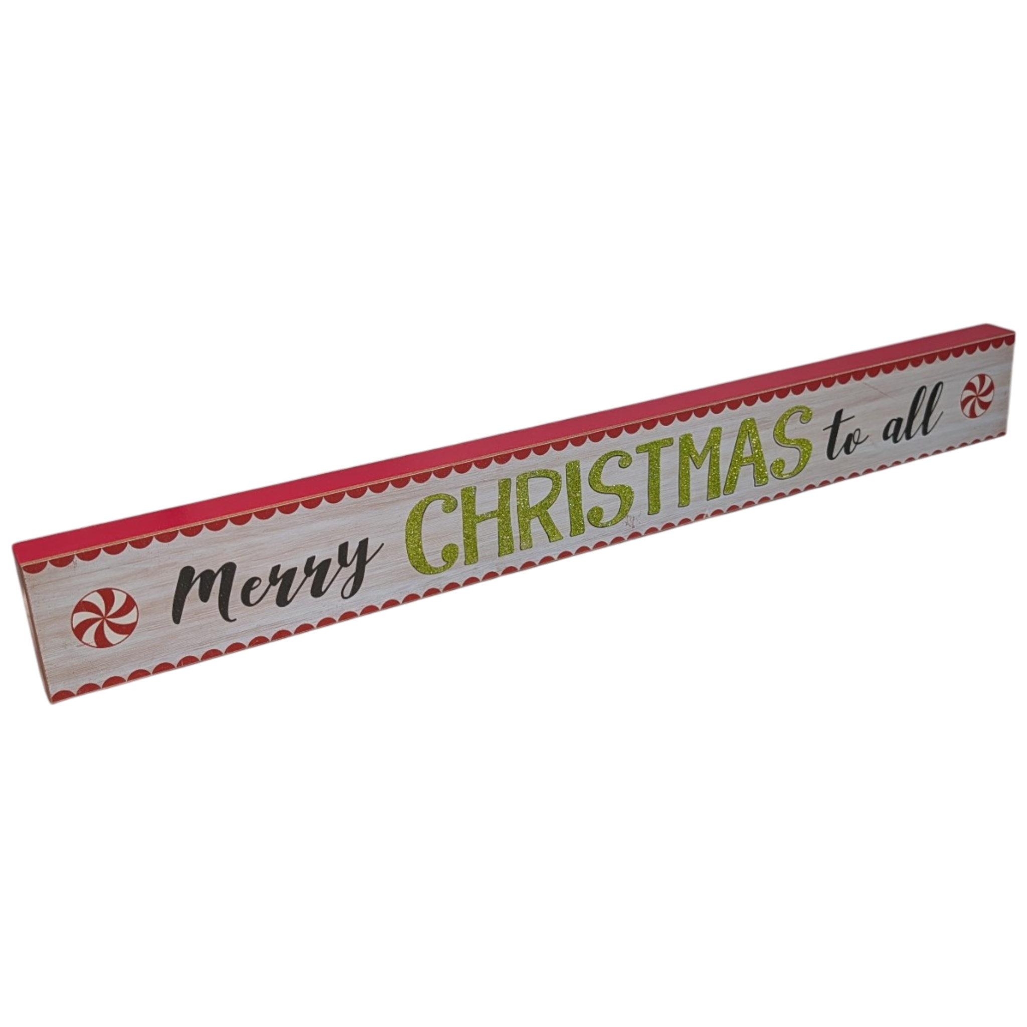 Merry Christmas to All - Tabletop Shelf Sitter