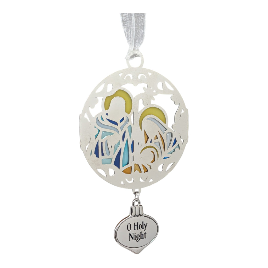 O Holy Night Nativity - Colors of Christmas Ornament