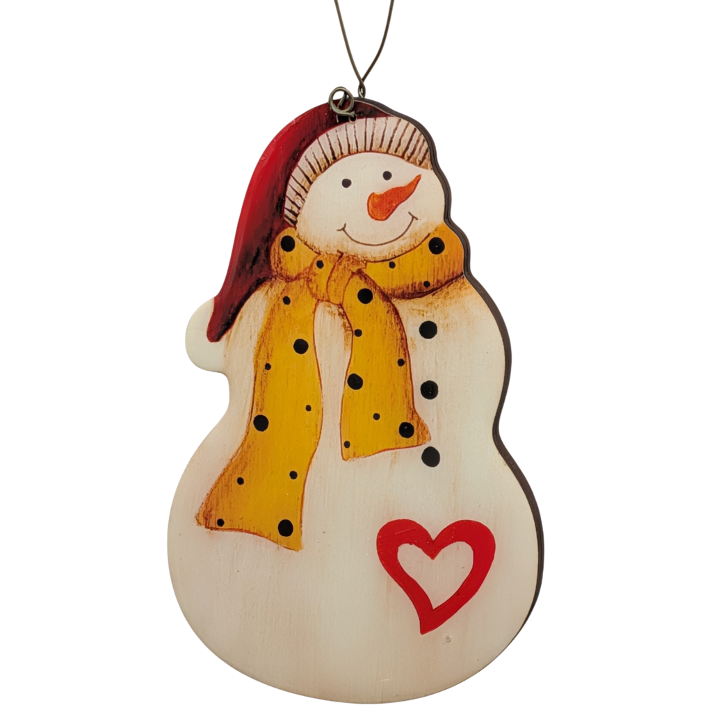 Warmhearted Snowman With a Heart of Gold