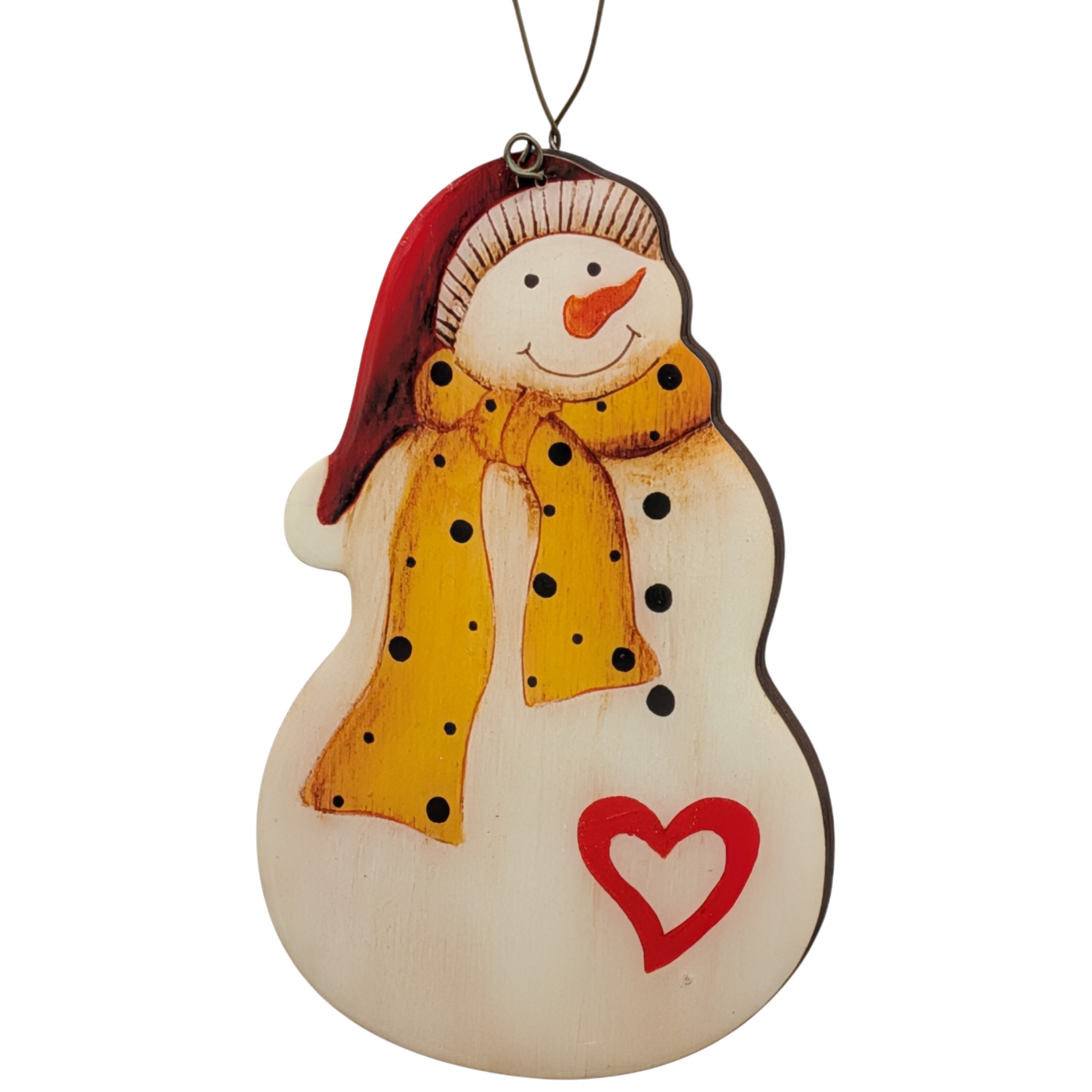 Warmhearted Snowman With a Heart of Gold