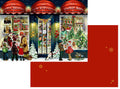 Classic Christmas Shop Advent Calendar Card