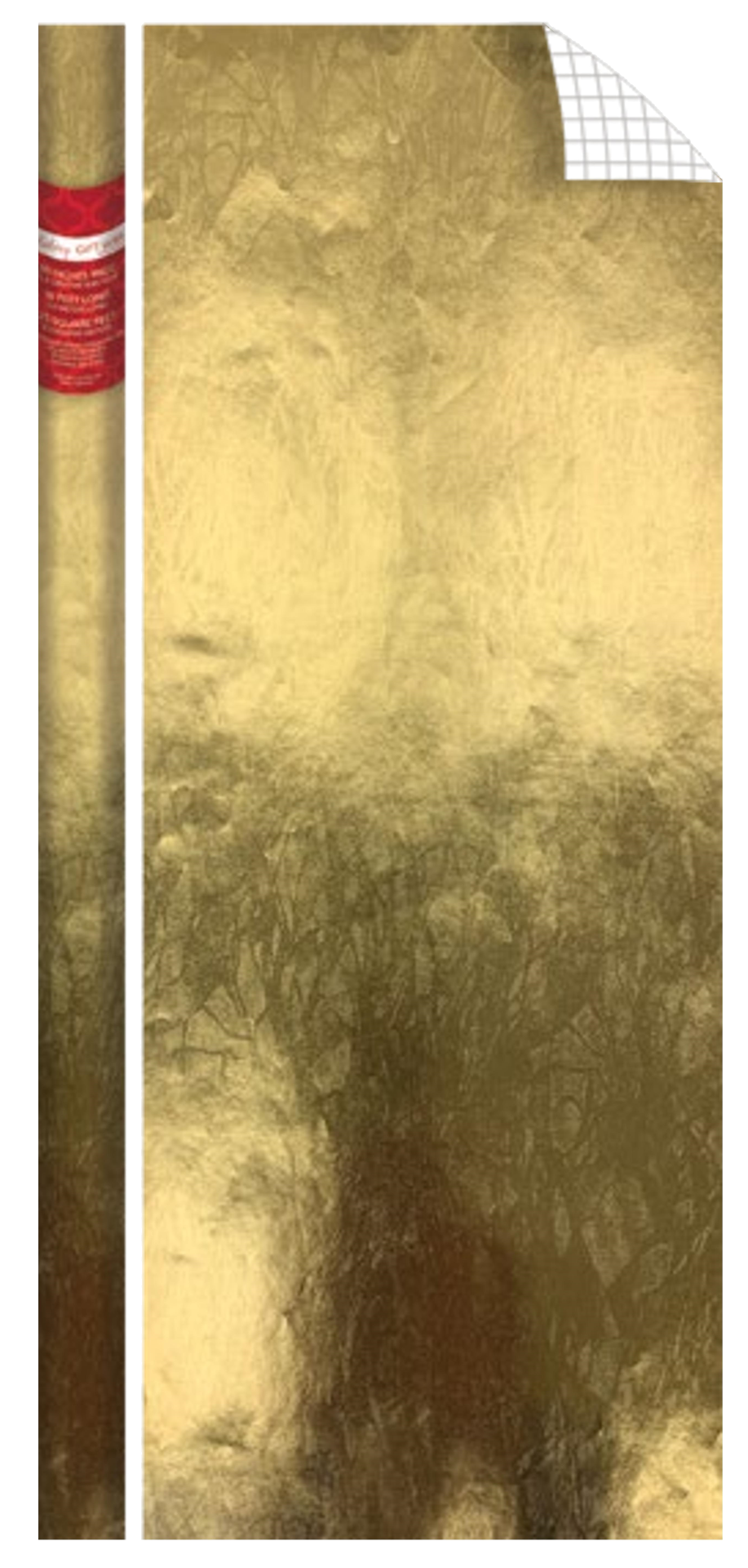 Prismatic Foil Roll Wrap - 30" x 120" - Gold