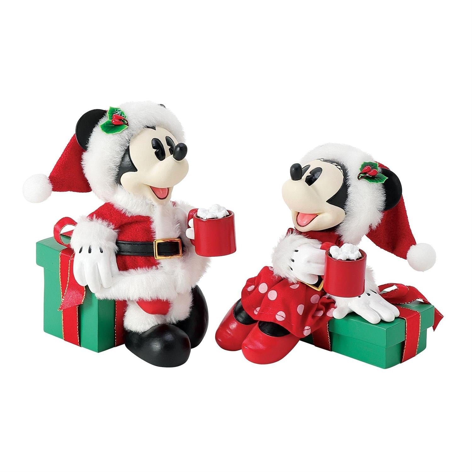 Cocoa Break - Mickey and Minnie Figurine