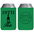 Golf 19th Hole Koozie Green O/S
