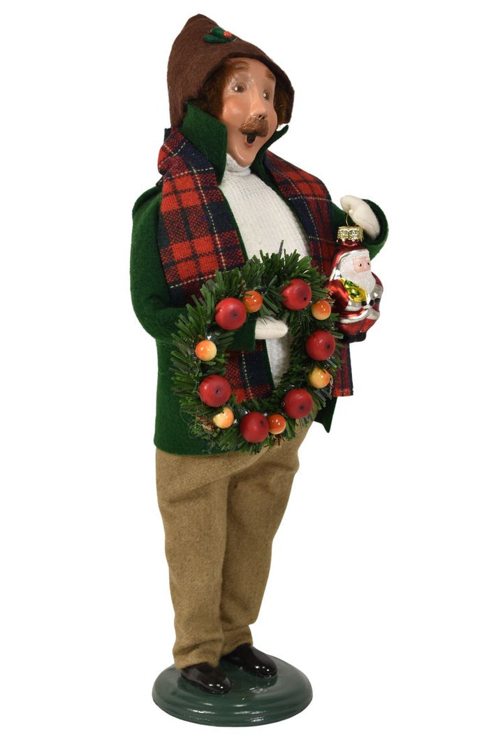 Ornament Family Man Caroler by Byers' Choice