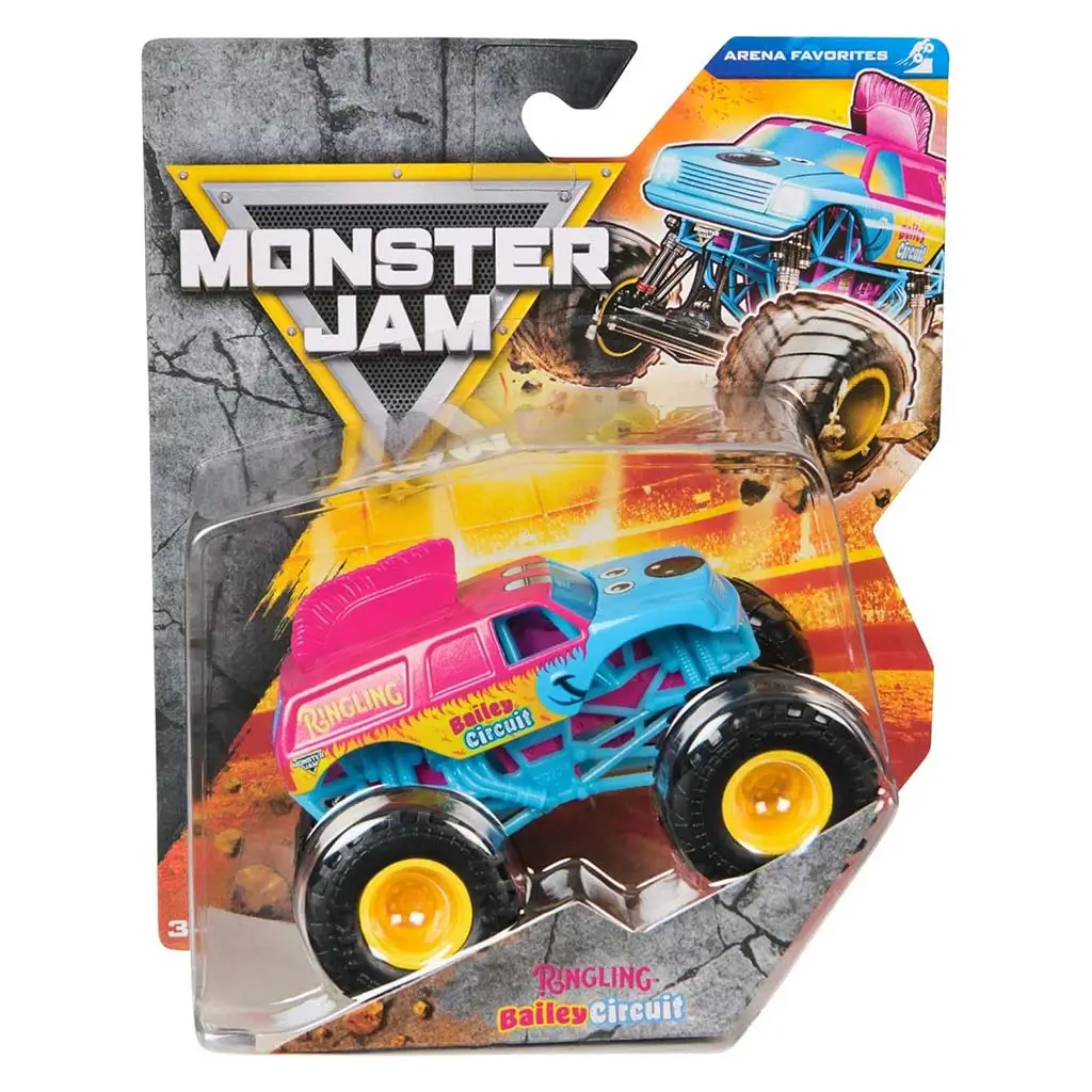 Monster Jam - 1:64 Scale Die Cast - Ringling Bailey Circuit