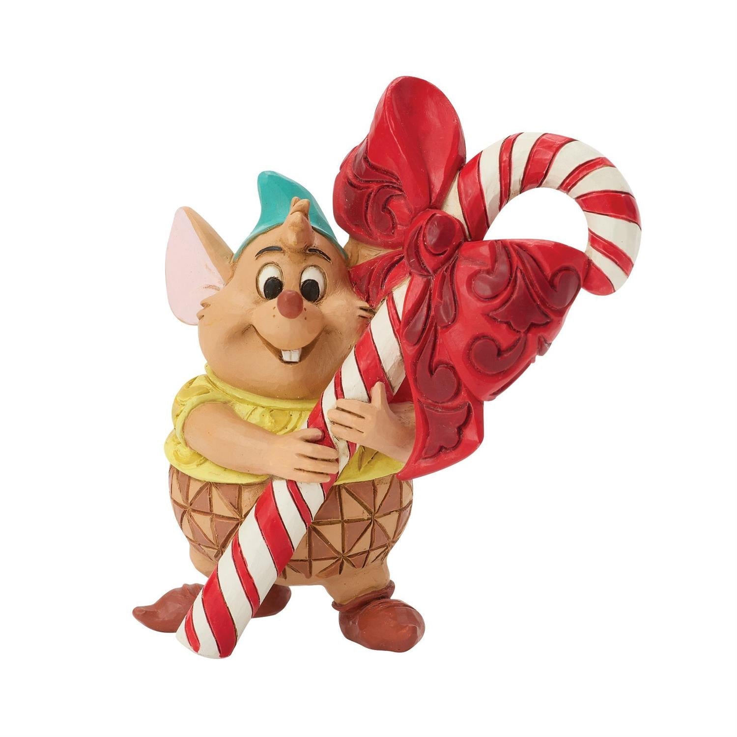 A Festive Feast for a Faithful Friend - Gus Candy Cane Mini Figurine